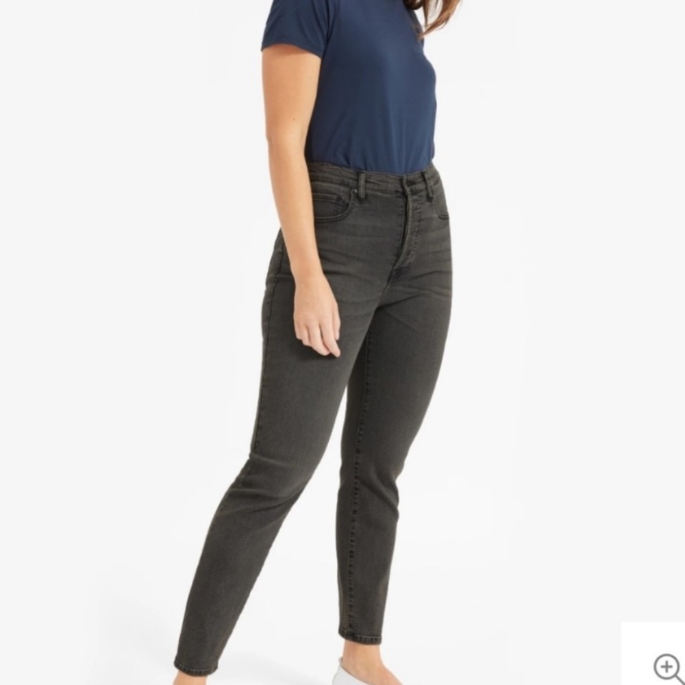 Everlane High-Rise Authentic Stretch Cigarette Jean